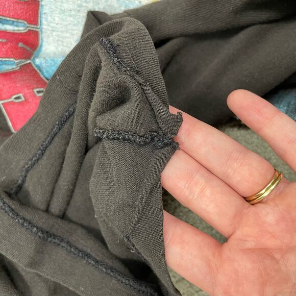 Vintage Chicago Bulls Rap Tee XXL T Shirt NBA Championship Jordan Pippen Rodman - Picture 13 of 16